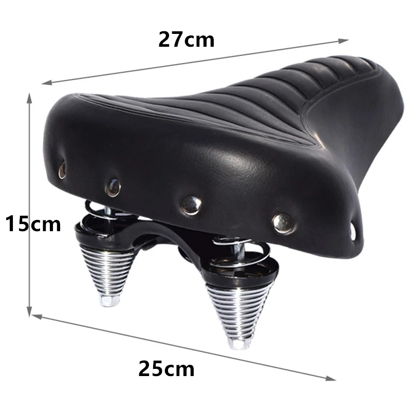 Мягкое широкое утолщенное велосипедное седло удобное Велосипедное Сиденье