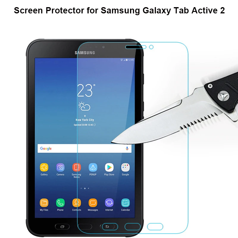 Защитная пленка из закаленного стекла для Samsung Galaxy Tab Active 2|Защитные экраны
