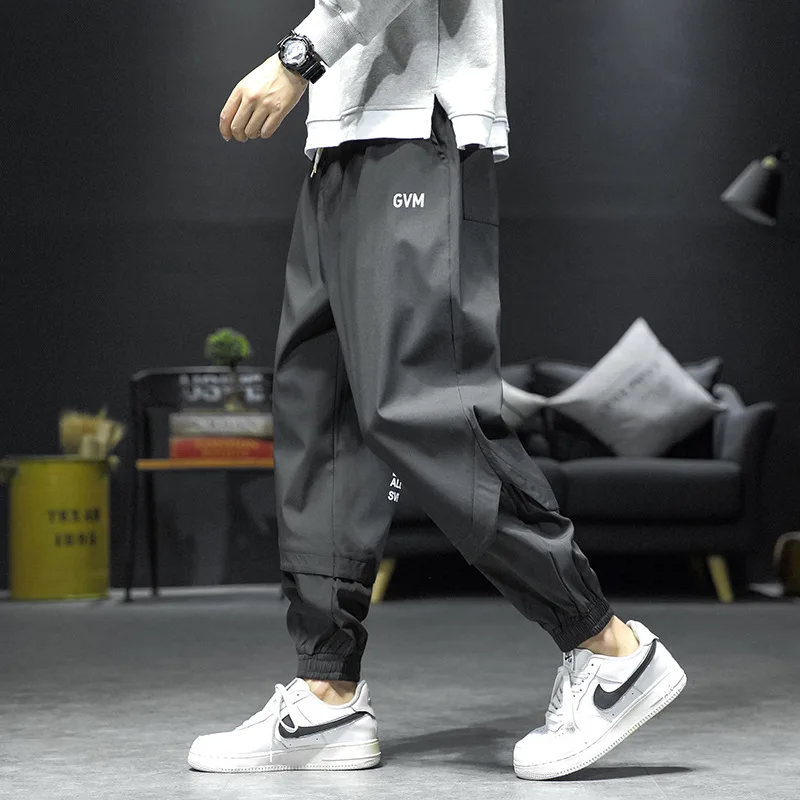 

Series Loose Sports Leggings Large Size National Fashion Pants Casual Pants Men's Fashion Travel Pants Wholesale Oversize Pants