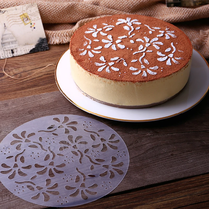 4 шт./компл. сделай сам инструменты для выпечки Пластиковая форма печати тортов