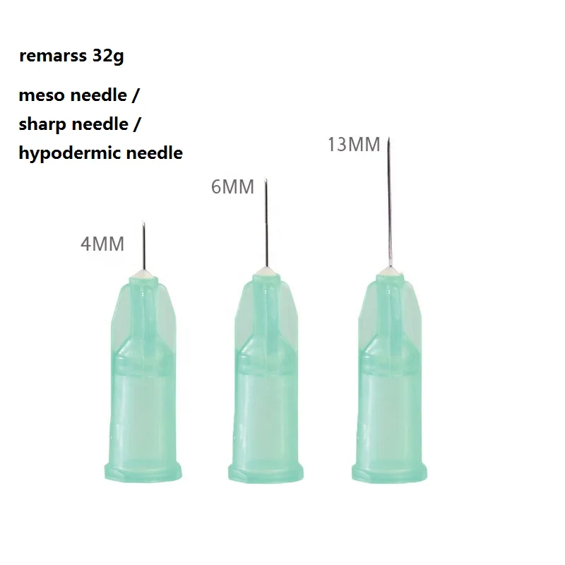 

Disposable Hypodermic Needles Meso sharp Needles 30G 32G 34G Mesotherapy Hydra Needles for dermal filler injection