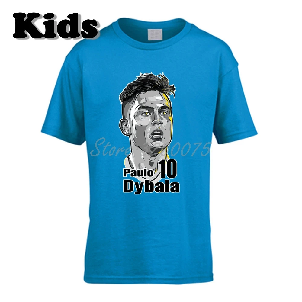 32 Детская футболка La Joya Paulo Dybala 10 масок жестов, одежда, футболка для мальчиков и девочек, W19033003 - Цвет: 32