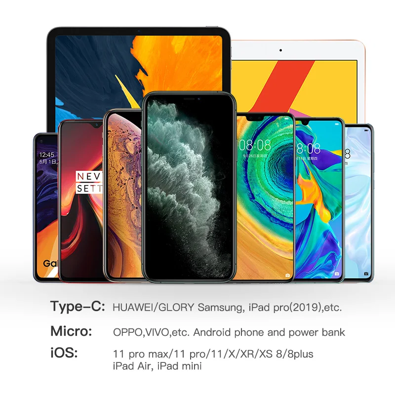KUULAA Магнитный кабель Micro usb type C для Xiaomi Android iPhone мобильный телефон Быстрая зарядка