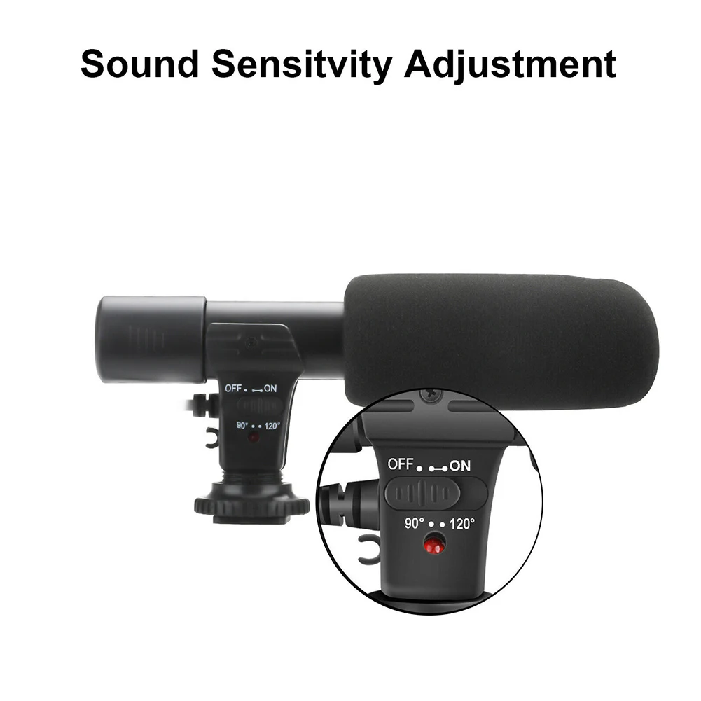 Микрофон для камеры микрофон интервью совместимый с камерой DV видеокамера