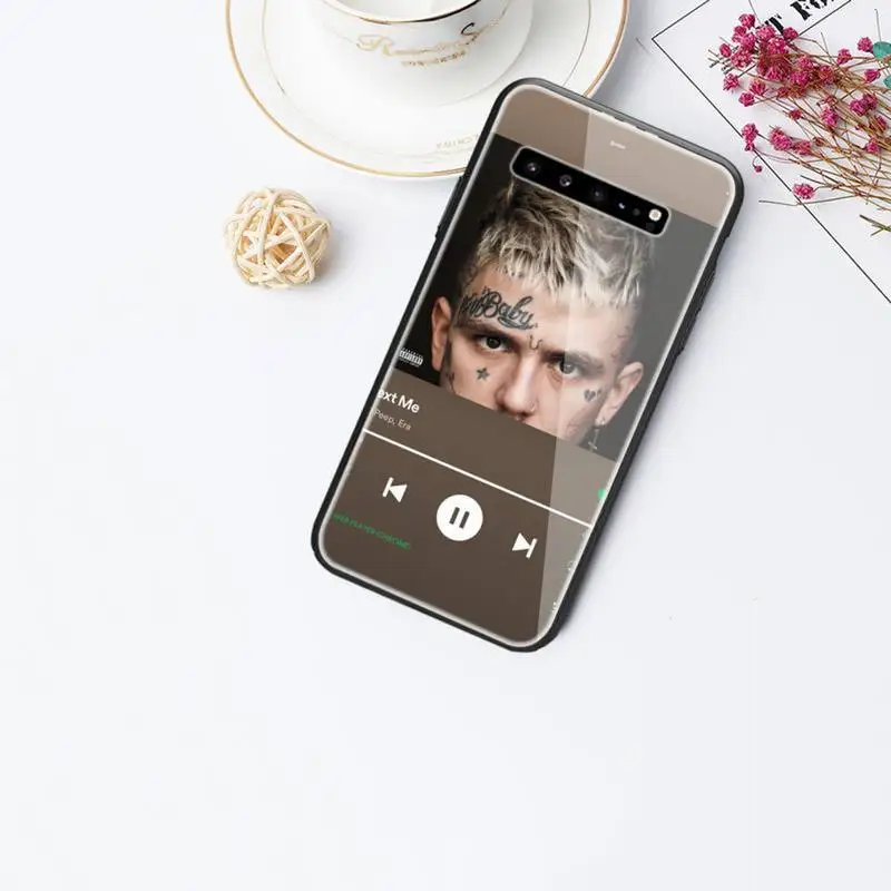 

0 Lil Peep Hellboy Love Album Cover Phone Case Tempered Glass For Samsung S6 7 8 9 10 20 Plus Ultra Note8 9 10 10pro