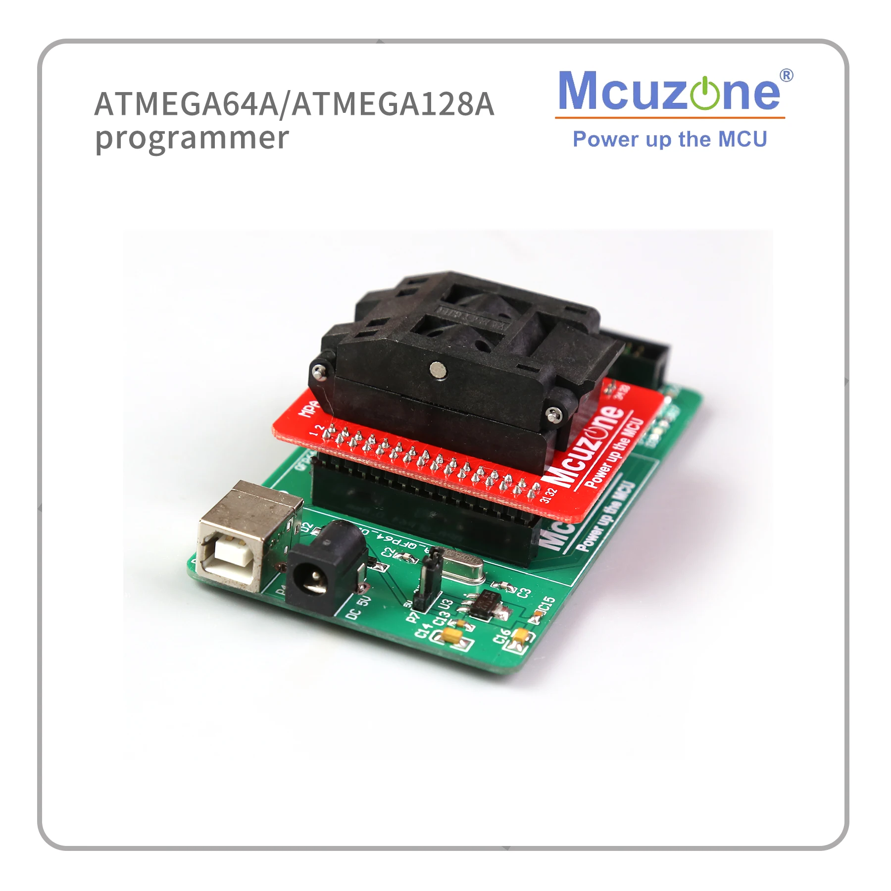 USB AVR ATMEGA64A/ATMEGA128A программатор адаптер JTAG ISP | Компьютеры и офис