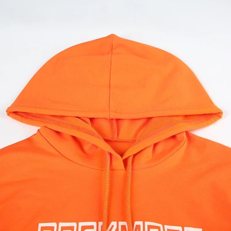 BOOFEENAA, светоотражающие неоновые комплекты из 2 предметов с буквенным принтом, женские костюмы с капюшоном, праздничная одежда, сексуальное платье из двух частей, C67-AF99