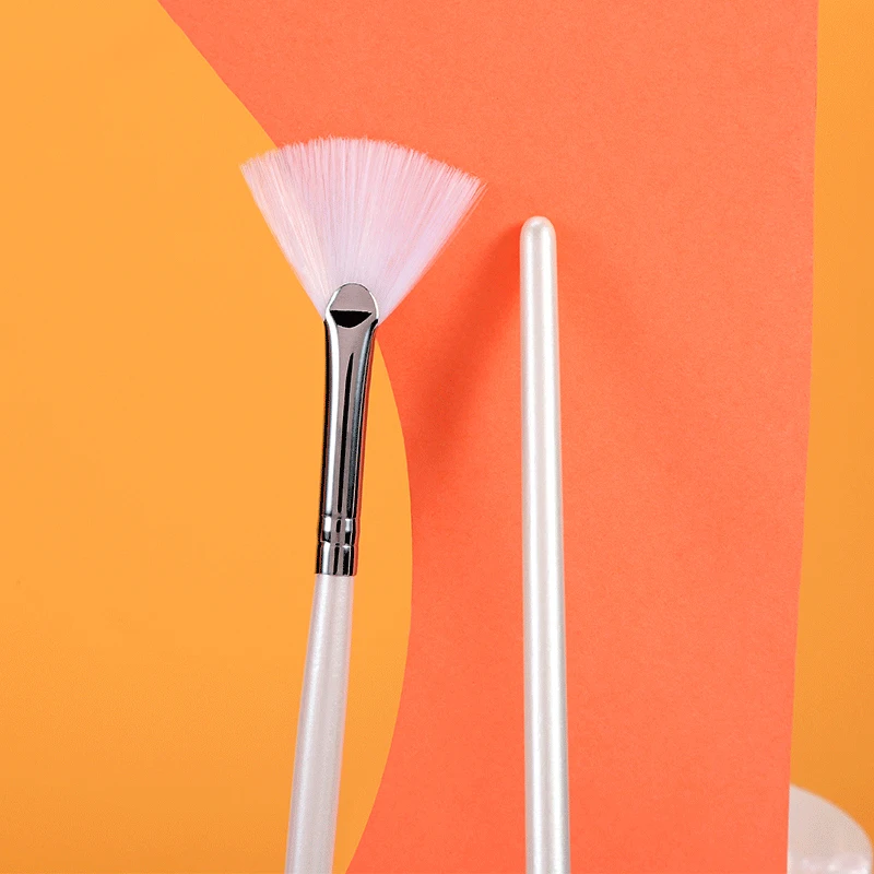 Кисти веерообразные для маски лица 1/2/3 шт. | макияжа