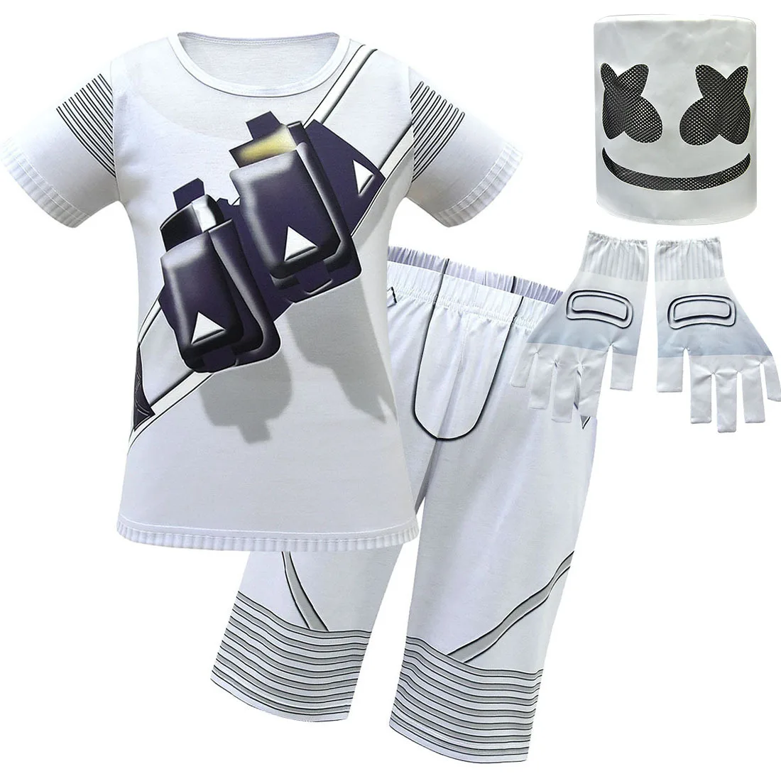 Для мальчиков и девочек DJ рок музыки Толстовки с капюшоном Детская Кофты модные