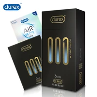 new durex 001 polyurethane condoms for man 54mm double extra lubricating invisible ultra thin no latex penis sleeve sex toys