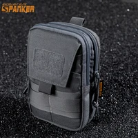 excellent elite spanker outdoor tactical waist phone bag military molle money edc waist tool bags for mobile phones