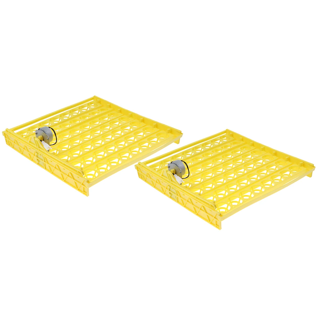 2x110V окружности головы 56-Цифровой Автоматический Яйцо Тернер лоток утиное яйцо