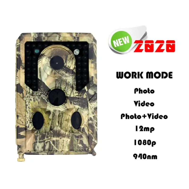 

Outdoor Hunting Camera 12MP 1080P Wild Animal Detector Trail Camera HD Waterproof Wildlife Hunting Cameras