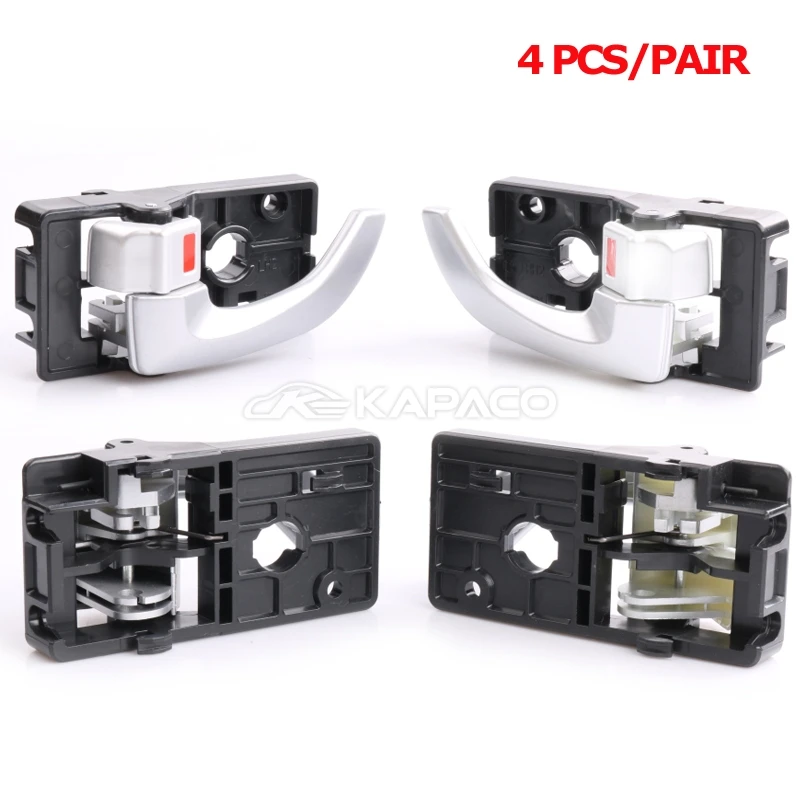 

4/2pcs 826102E000 826202E000 Interior Door Handle 82610-2E000 82620-2E000 Inside Inner Handle For 2005-2009 HYUNDAI Tucson