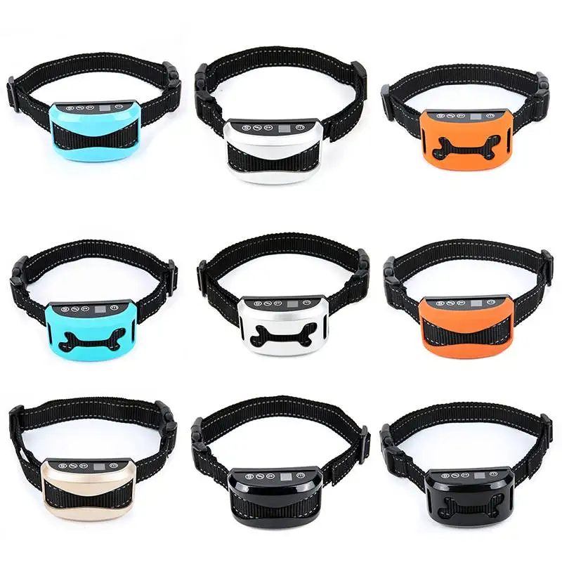 Ошейник антилай для собак электронный ошейник дрессировки домашних животных с