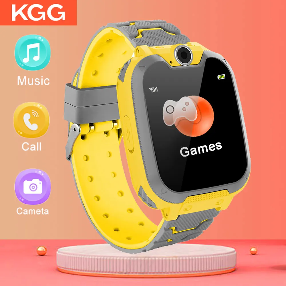 Смарт часы для детей SOS детские музыкальные цветной сенсорный экран игра в игры