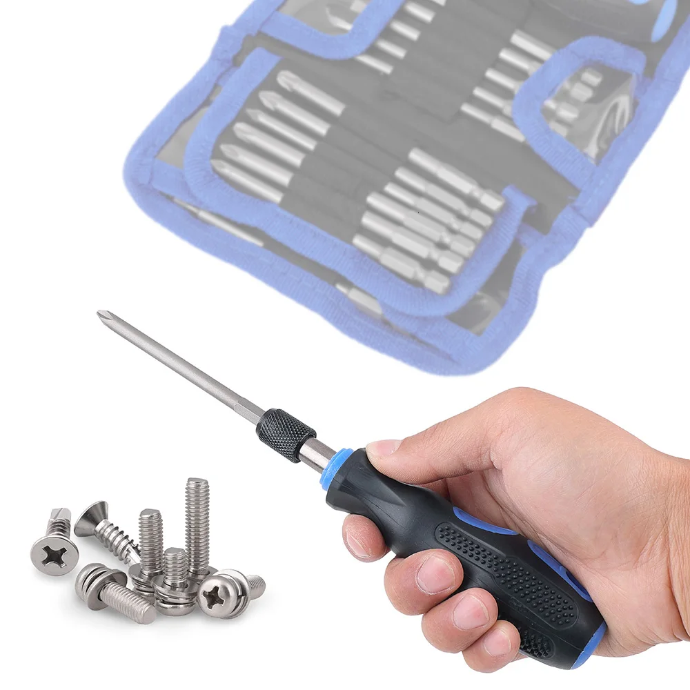 25 шт. отвертка для удлинения набор Torx держатель ручки сумка инструментов