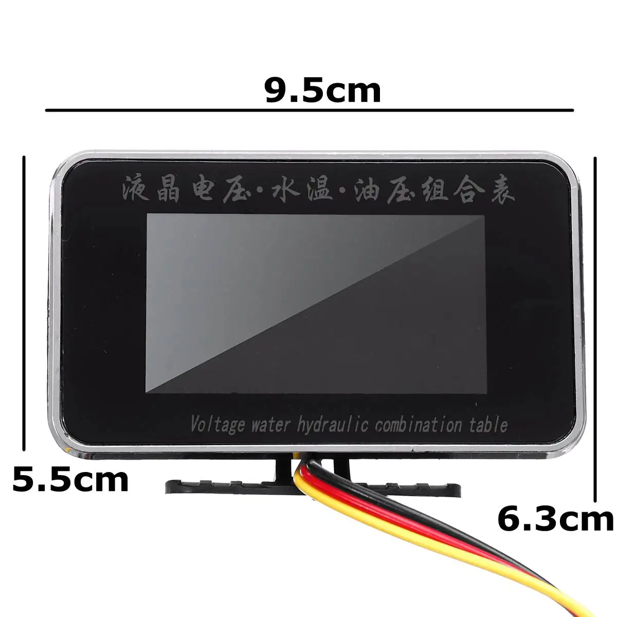 Автомобильный цифровой измеритель давления масла 12-24 В 3 в 1 с ЖК дисплеем