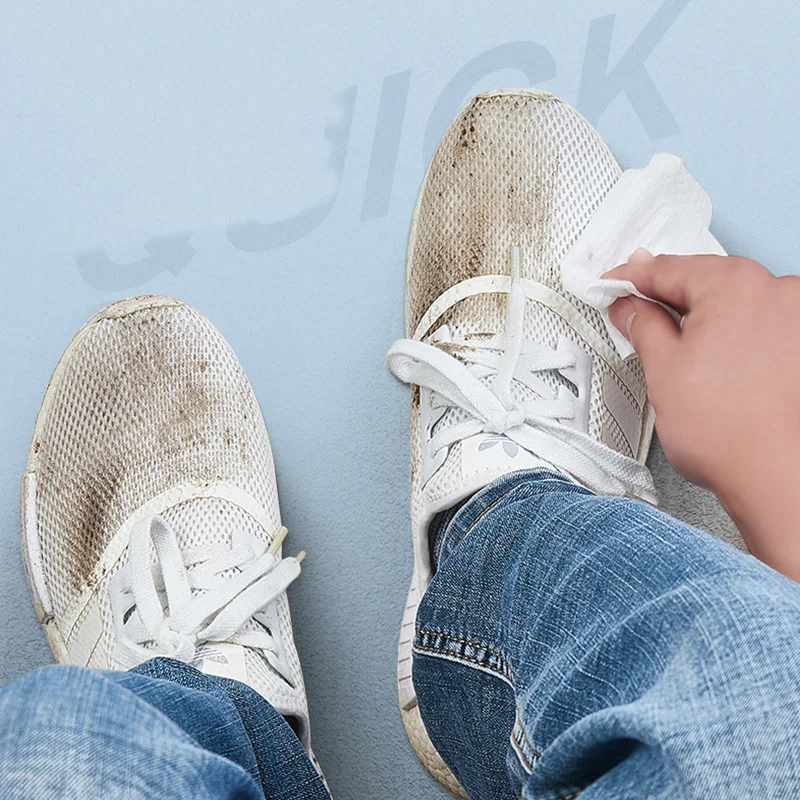 

White Shoes No Washing Shoes Wet Towel Shoes Special Cleaning Agent 30 Pieces