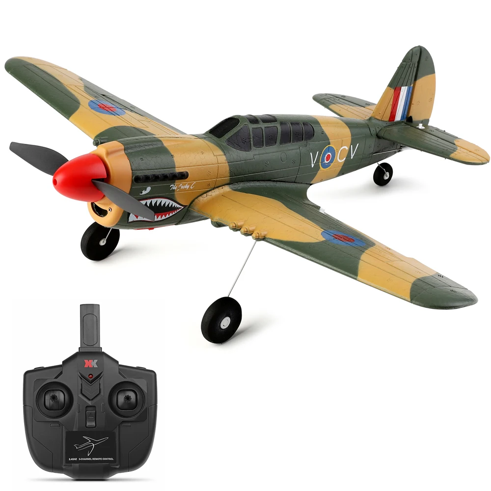 Wltoys XK A220 P40 FIGHTER 3D/6G EPP самолет из пеноматериала 384 мм Wingspan 4 канала 6 осей Gyro RC Plane