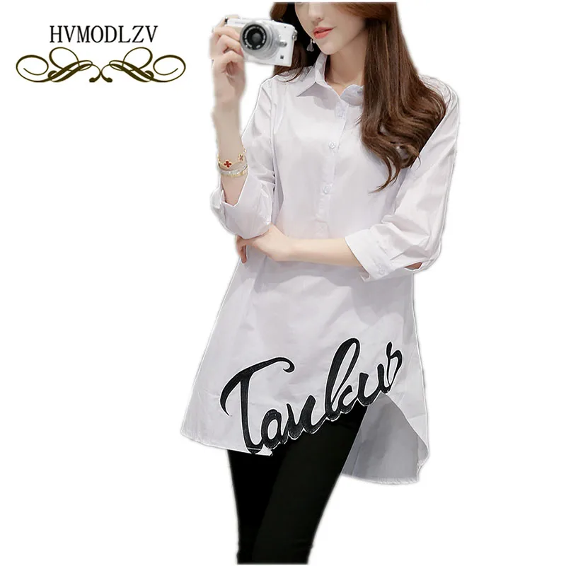 2021 Latest Spring Summer Women Shirt High Quality Casual Long-sleeved Blouses Elegant Fashion  Long Shirt  LJ058