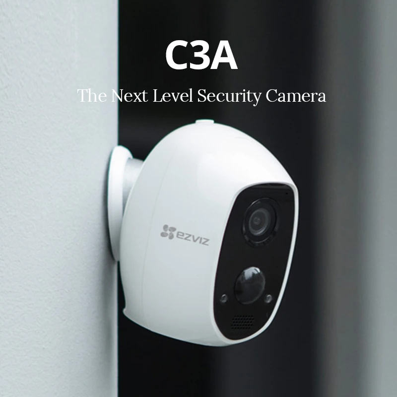 EZVIZ C3A HD 1080p безпроводная камера безопасности с перезаряжаемой батареей 5500 mAh HIKVISION