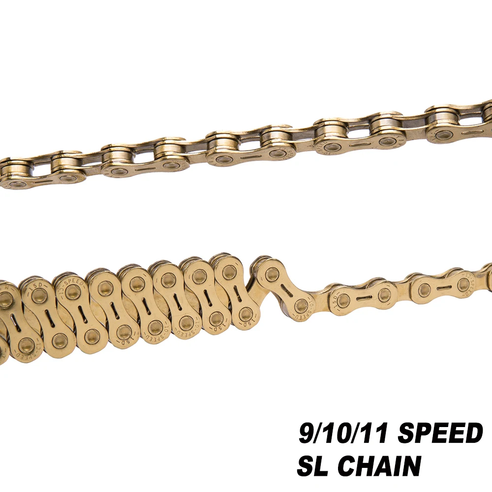 Горный шоссейный велосипед 9 10 11 цепь для скоростного велосипеда 116 звеньев