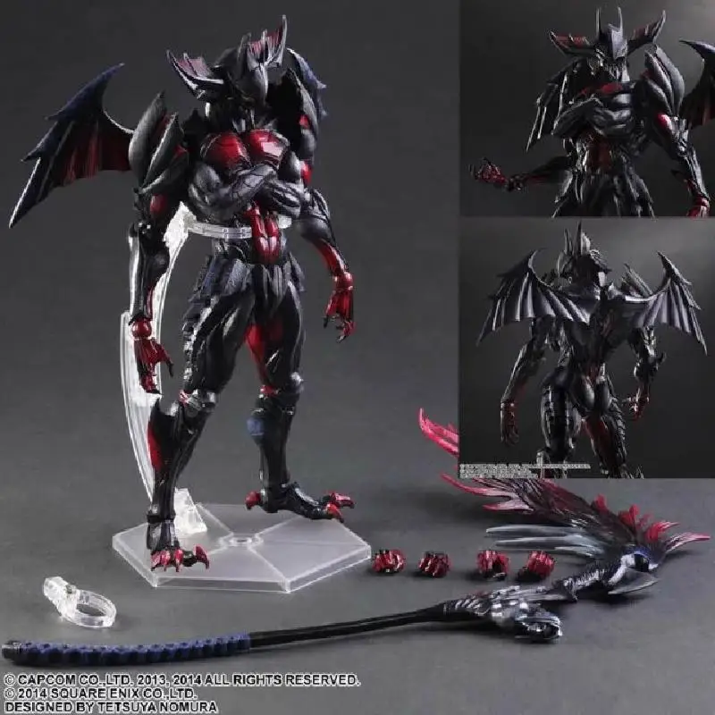 

Фигурка из ПВХ Play Arts Change, размер 26 см, монстр-охотник, Разрушитель 4, можно собирать