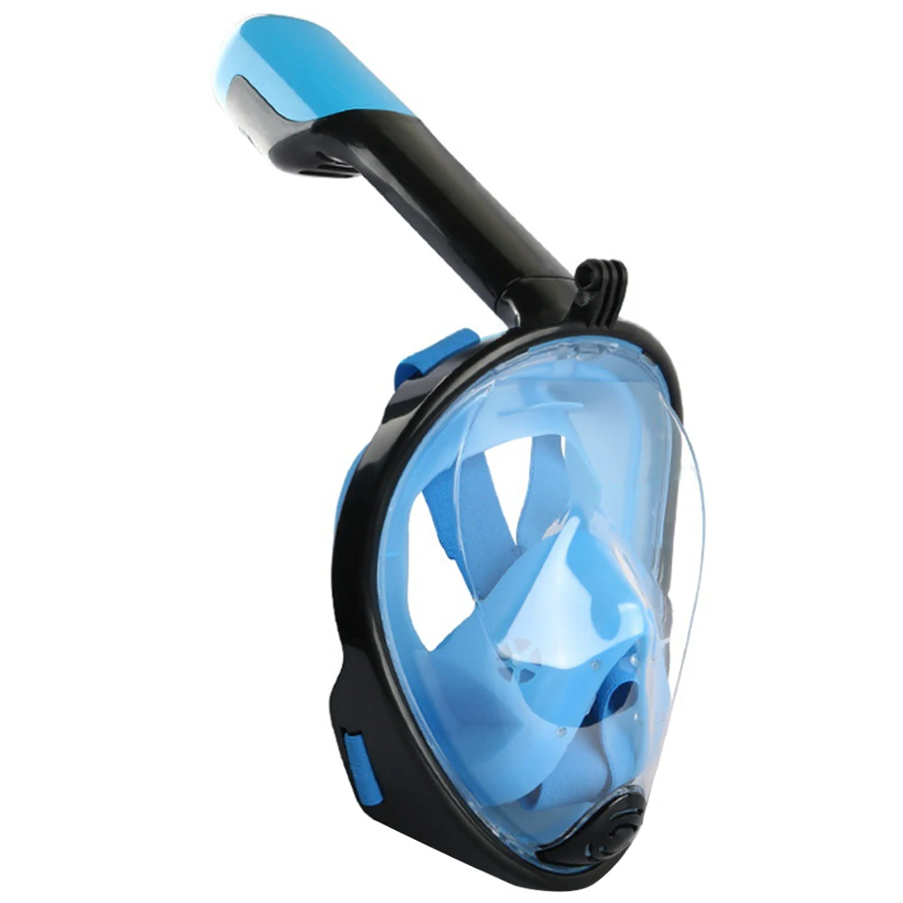 

Full Face Scuba Snorkeling Face Mask Underwater Diving Respirator Goggles Snorkeling Set Respiratory Masks Safe and Waterproof