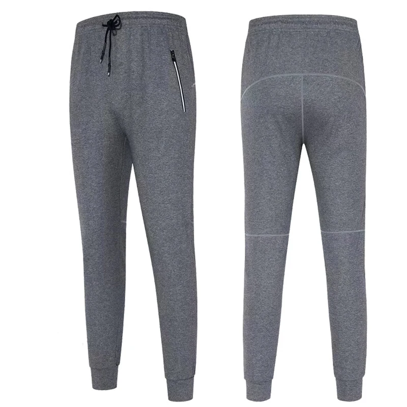 1 Pcs Trousers Высококачественный Спортивный костюм для мужчин куртка для бега тренировочные штаны спортивный комплект кардиган с капюшоном толстые теплые костюмы для бега одежда для спортзала - Цвет: 1 Pcs Trousers