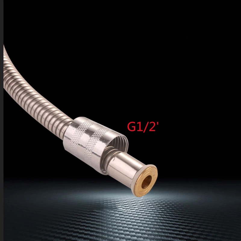 1 шт. 15 мм толстый шланг из нержавеющей стали выдвижной кран кухонный