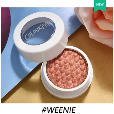 Цветные супер-шоковые пигментные тени для век - Цвет: WEENIE