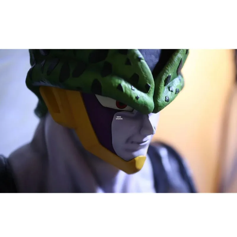 34 &quotСтатуя Dragon Ball Z 1/1 масштаб Супер Saiyan бюст клетка голова портрет креативное