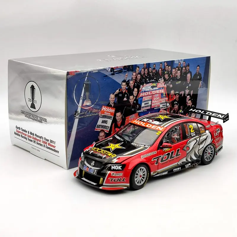 Классика 1/18 для ХТ 2011 Bathurst winner Holden VE командор Ник перкат и Гарт #2 литые модели