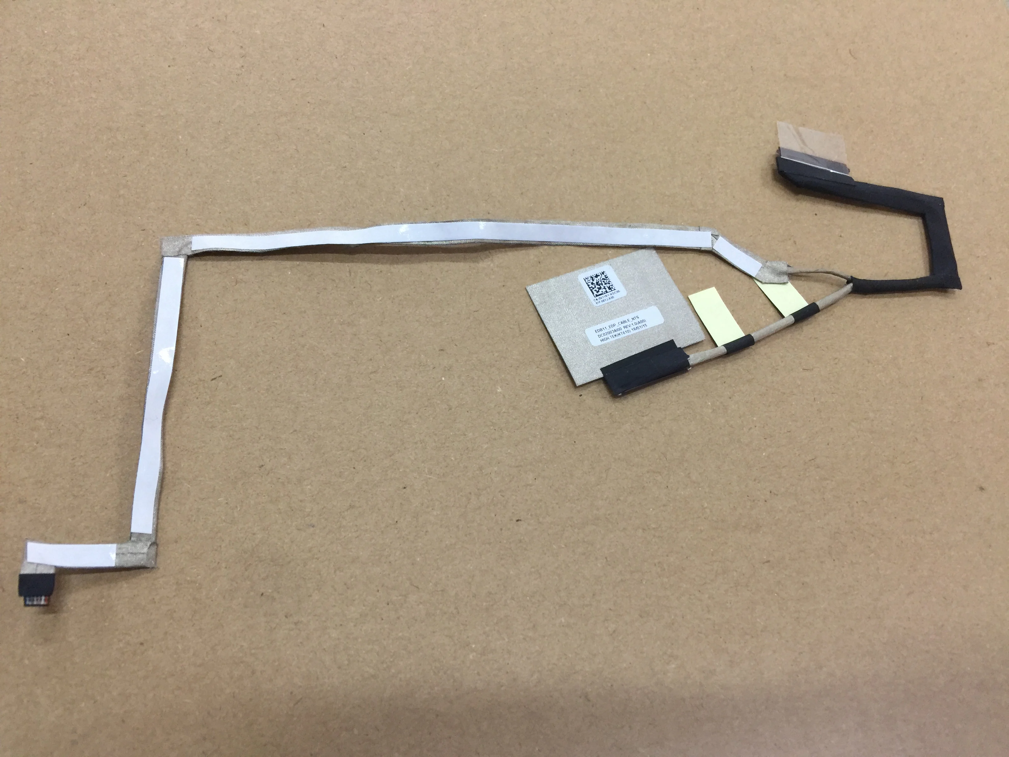 Новинка оригинальный светодиодный ЖК-кабель для Dell Chromebook 3100 2-в-1 кабель lvds DC02003AI00