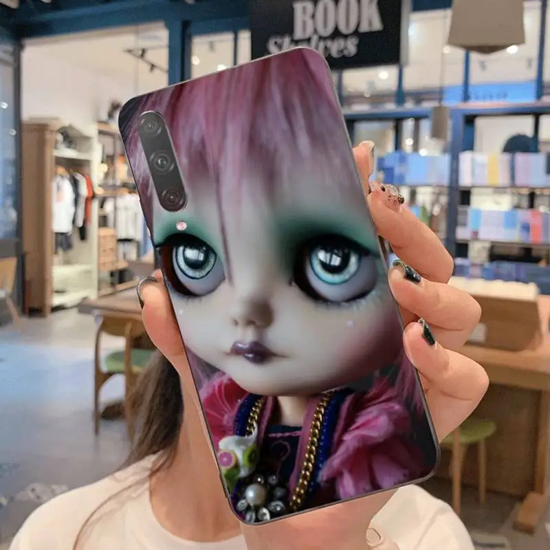 

NBDRUICAI Cute Rogue Dolls picara Blythe Phone Case Cover for Huawei P40 P30 P20 lite Pro Mate 20 Pro P Smart 2019 prime