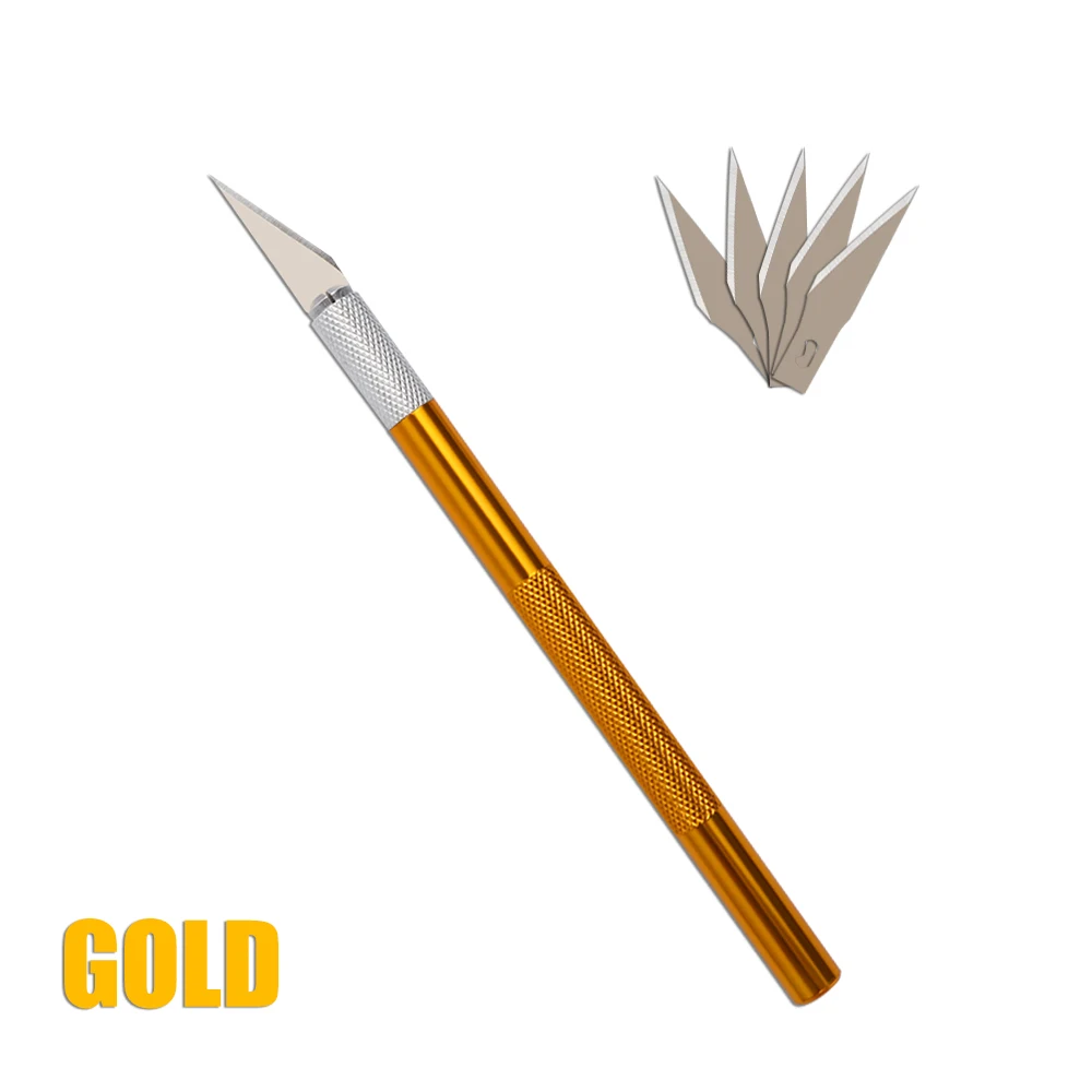 6 лезвия ремесло режущий нож для рукоделия резьбы трафарет хобби точилка модель