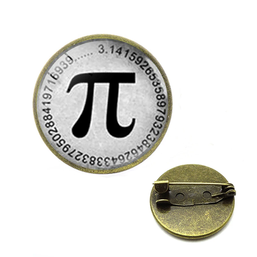 Классический математической пионов символ Пи Броши Математика номера шпильки