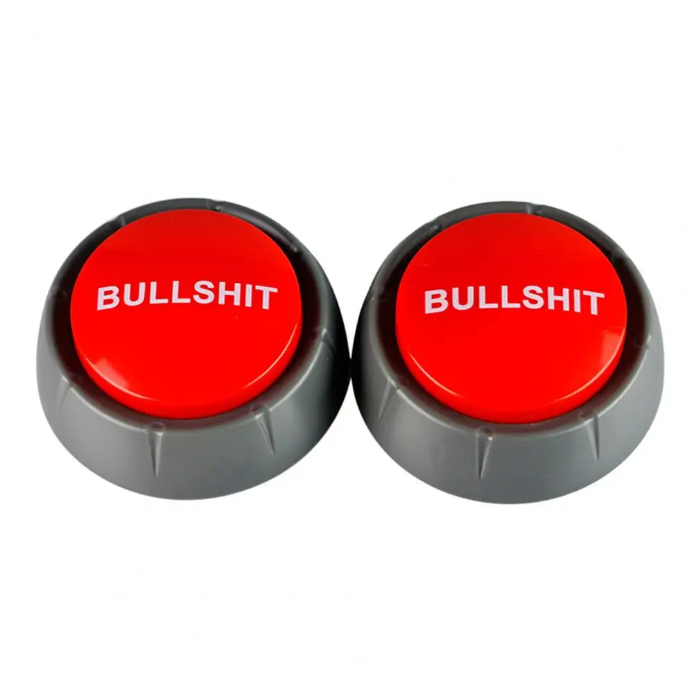 

1Pc Funny Electronic Bullshit Loudspeaker Button Respond Music Box Toy Party Game Supply Gag Toy Kids Adult Toy Gift