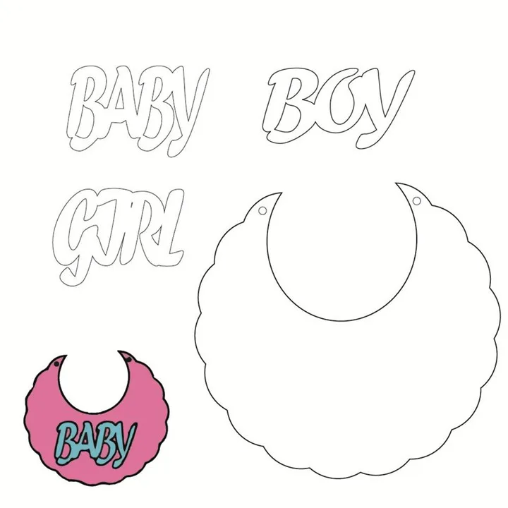 Naifumodo/детские слюнявчики для девочек и мальчиков с буквенным принтом