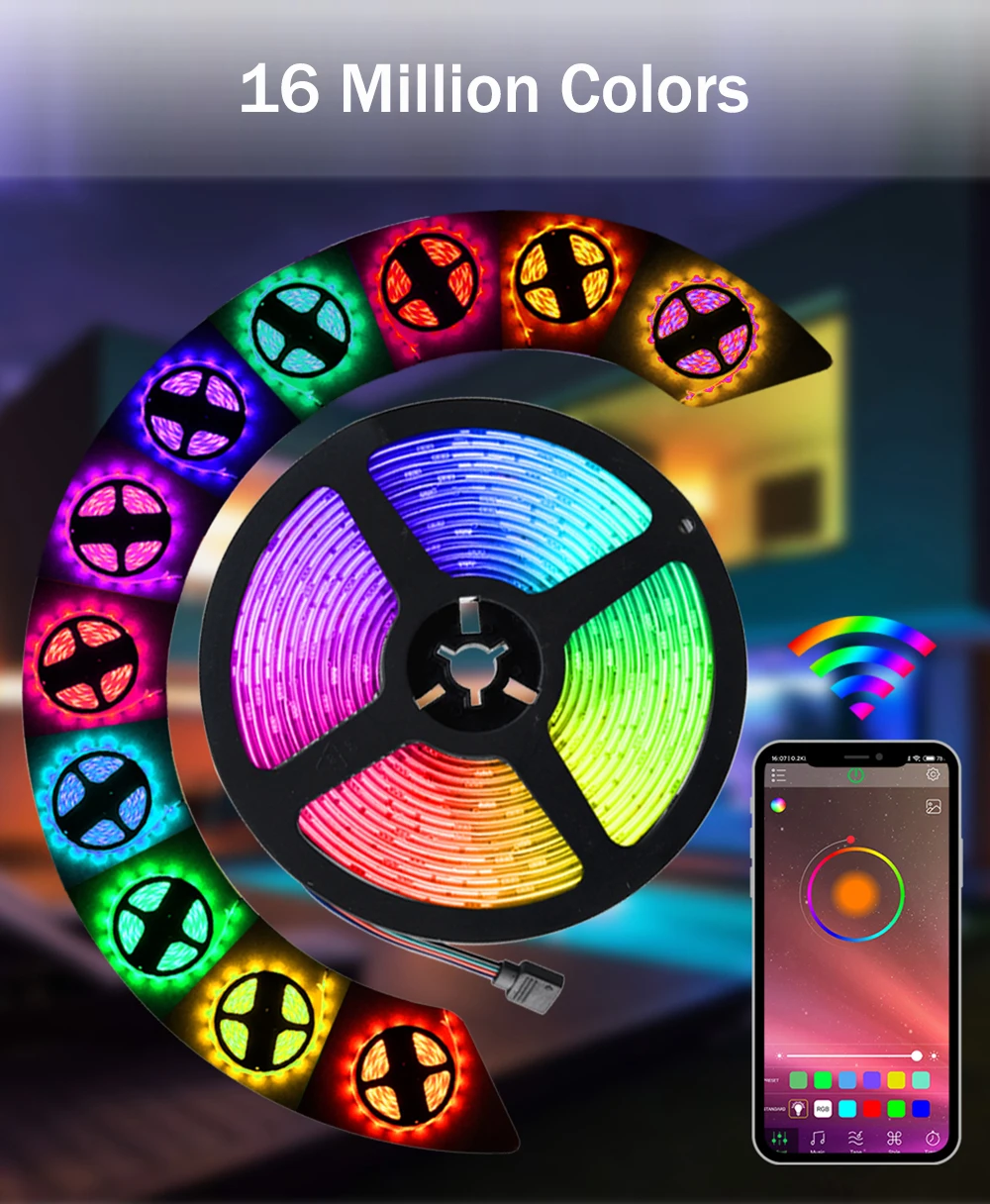 Рисунок 5 - Светодиодная лента RGB с USB и Bluetooth-управлением