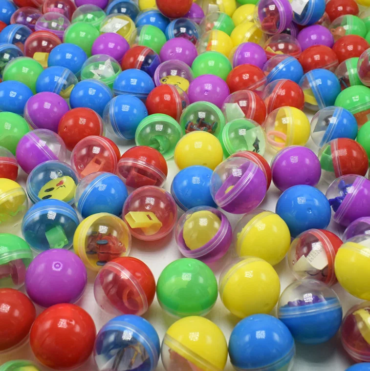 5pcs/bag 32mm Capsule Ball Mixed Style Prize Twisted Egg With Toy For Arcade Coin-operated Vending Machine Child Toys ZLL - купить по