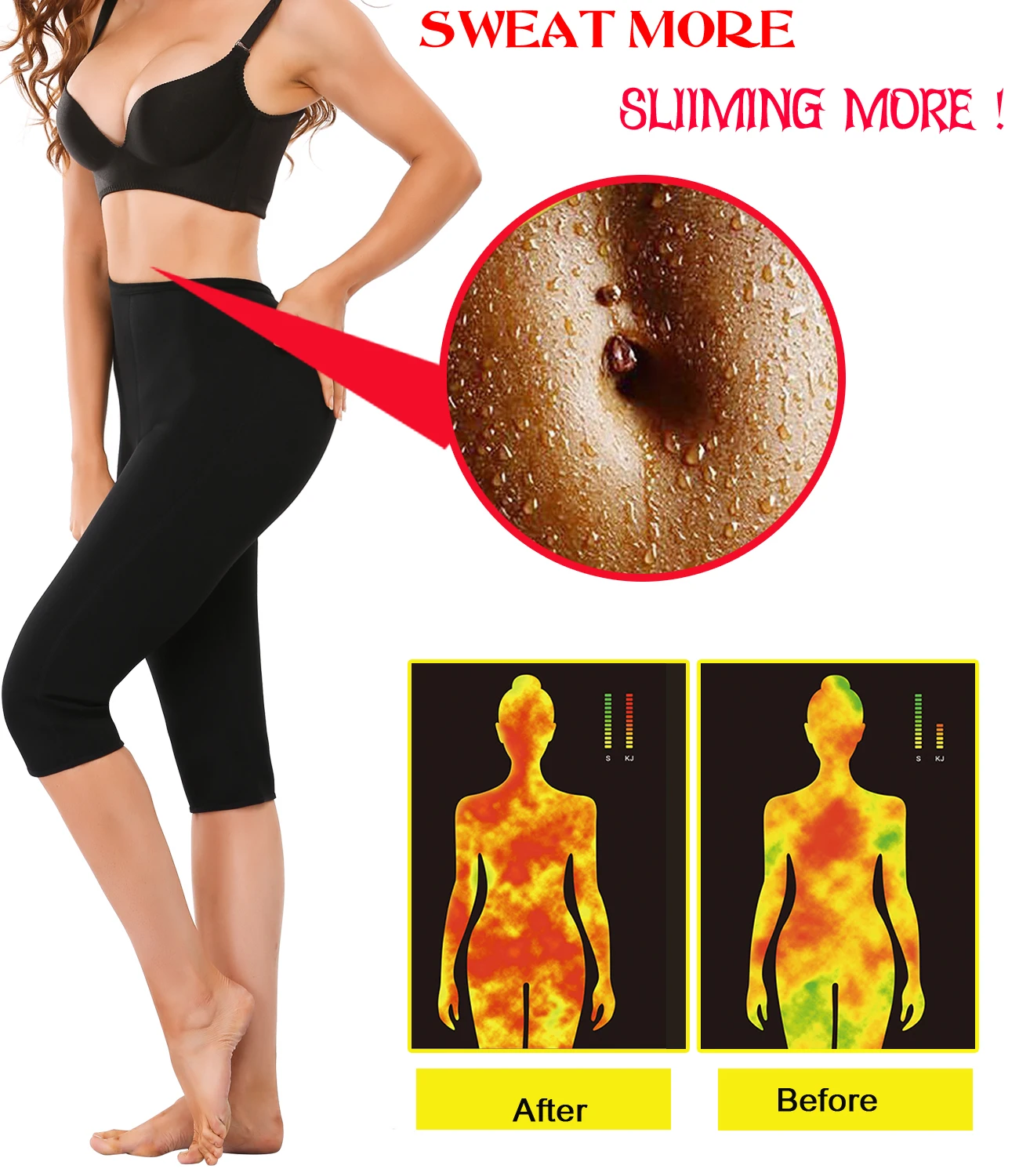 Пояс и штаны NINGMI для женщин Корректирующее белье дома фитнеса тренировок