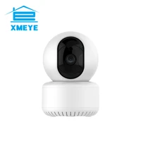 xmeye a1 ip camera 3 0mp ir night vision human detection two way intercom cloud storage audio indoor home security camera icsee