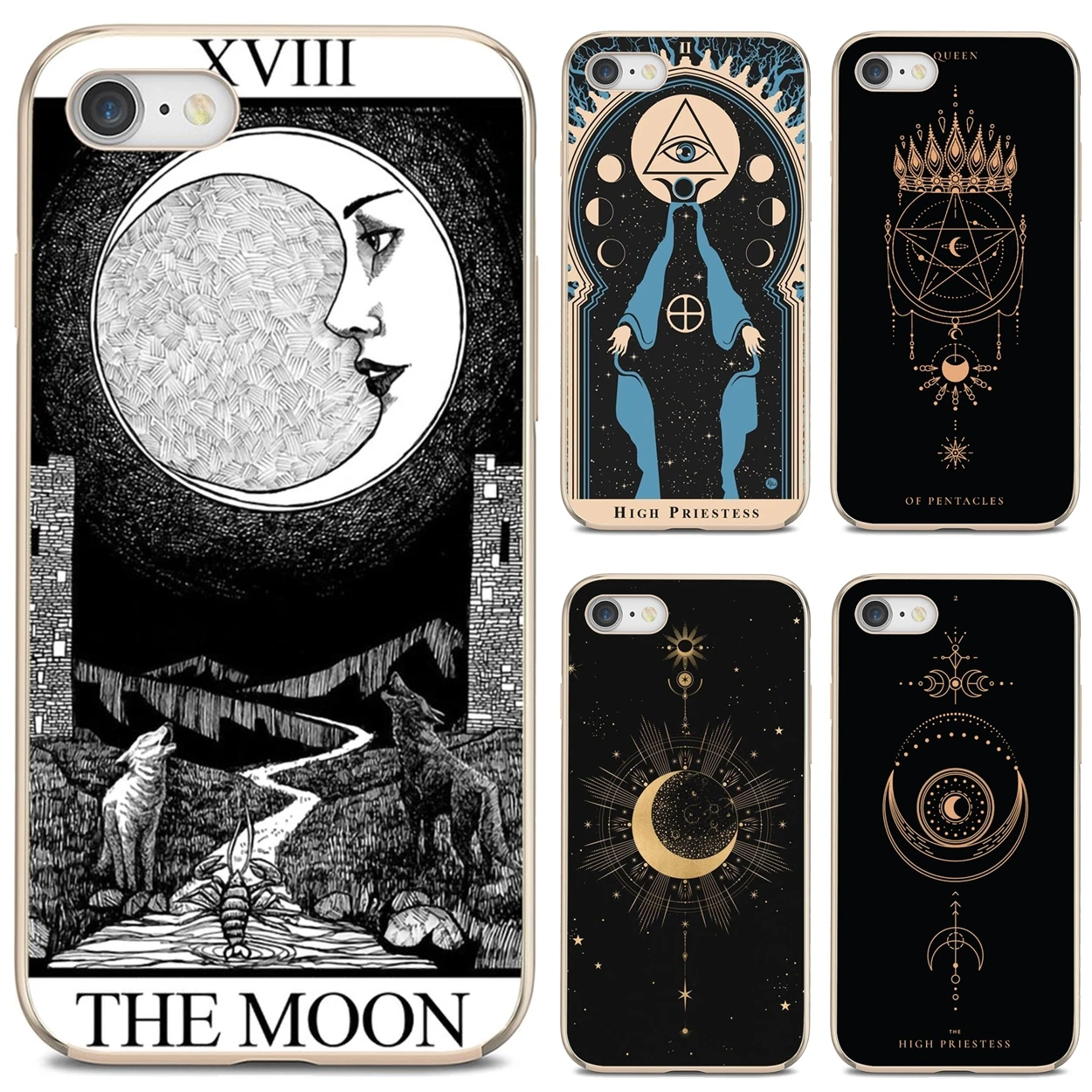 Силиконовый чехол Witches Moon Tarot загадка Totem для Sony Xperia XA Z3 Z5 XZ1 XZ2 Z Z1 Z2 compact M2 M4 M5 C4 C6 E3