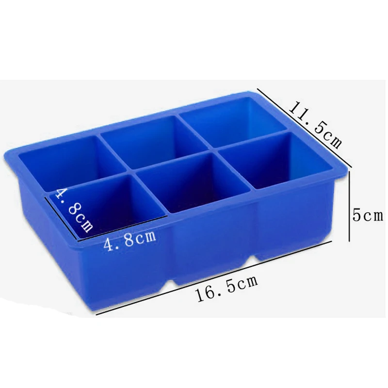 Сверхбольшой гибкий силиконовый поддон для кубиков льда|ice maker|silicone ice cube traycube tray |