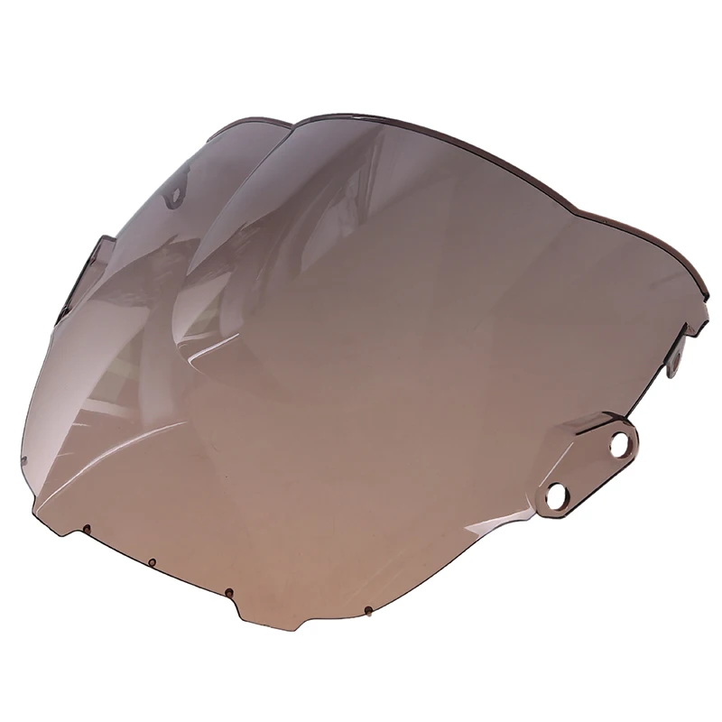 Темный дым черный ясный лобовое стекло мотоцикла двойной пузырь велосипед