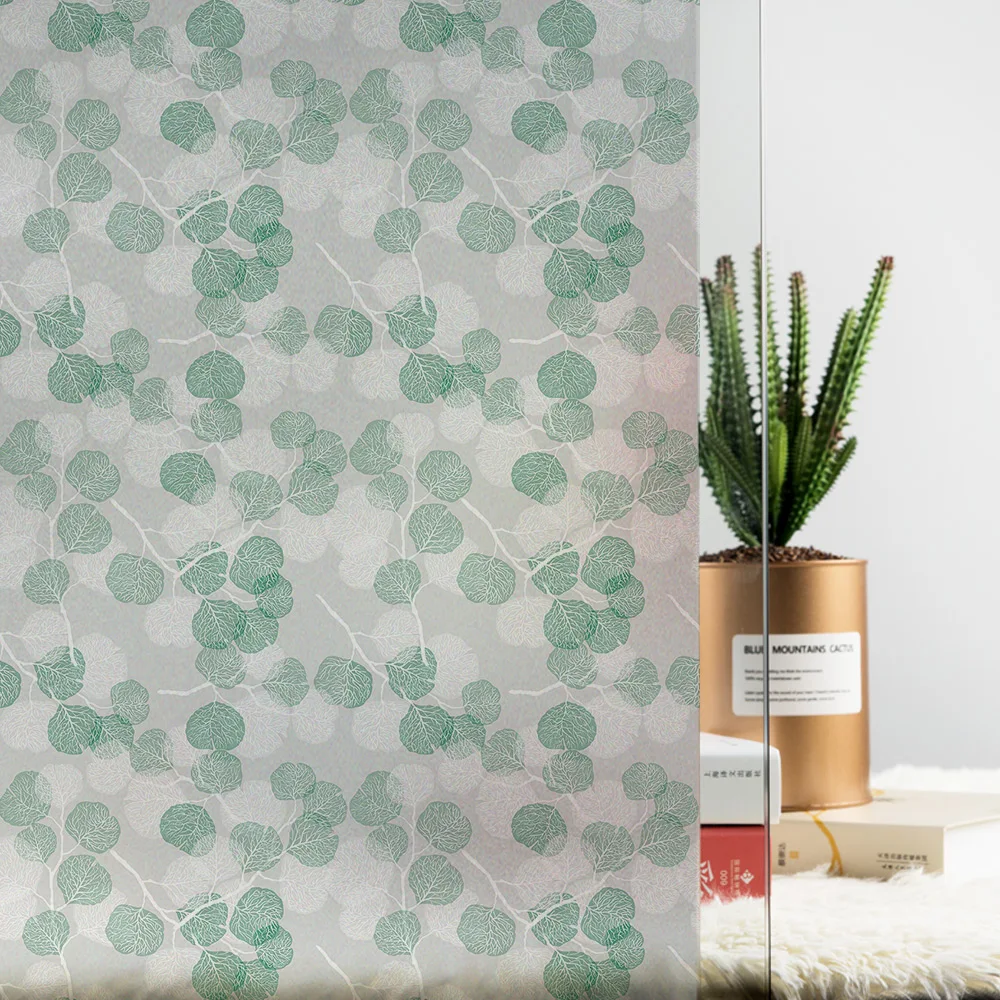 90x200cm Стеклянная пленка, оконная Наклейка 45/60/90x200 см 17,7/23,6/35,4x78,7 дюйма, Декор для дома, Оконное украшение, витражное стекло, статическое покрытие - Цвет: 90x200cm
