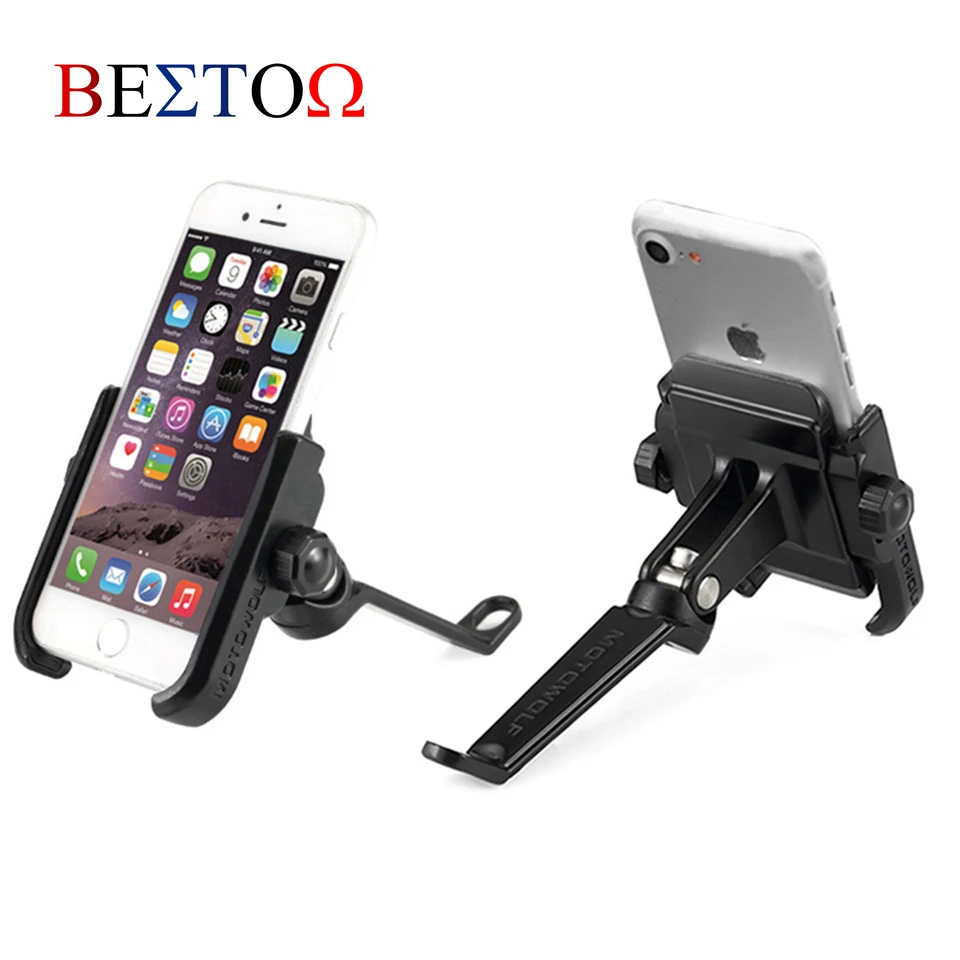 GIVI mobilephone Holder Pocket iphone 6 for Handlebar. Holder for Phone for Motorcycle. Поддержка для айфона на мотоцикл. Крепления для iphone на мотоцикл.