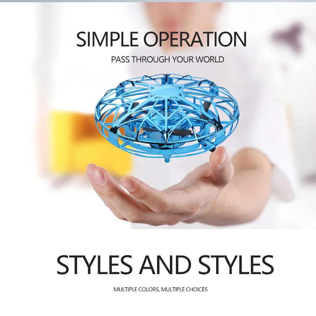 С ручным управлением летающий мяч интерактивный ИК вертолет индукции